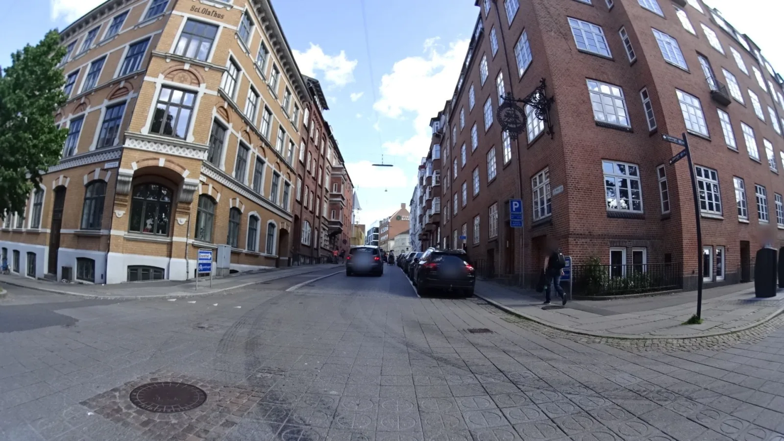 Mapillary-Foto in der Nähe von Galleri Møller Witt