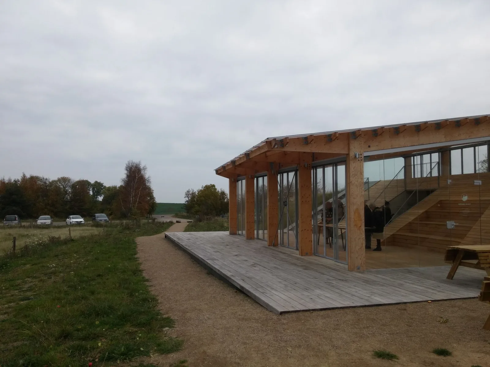 Mapillary-foto nær Røsnæs Naturrum