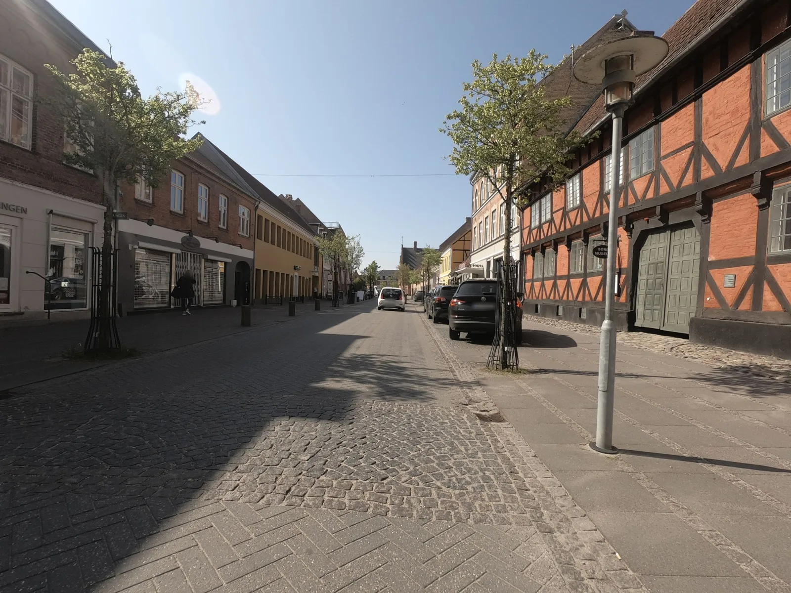 Mapillary-Foto in der Nähe von Sorø Museum
