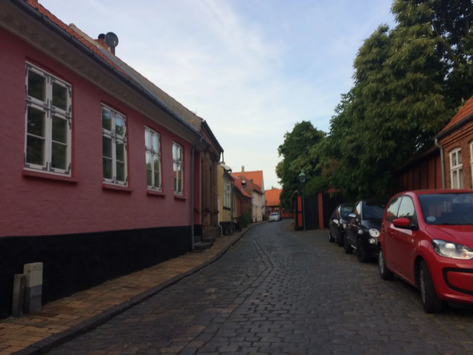 Mapillary-foto nær Lille hus i Rønne