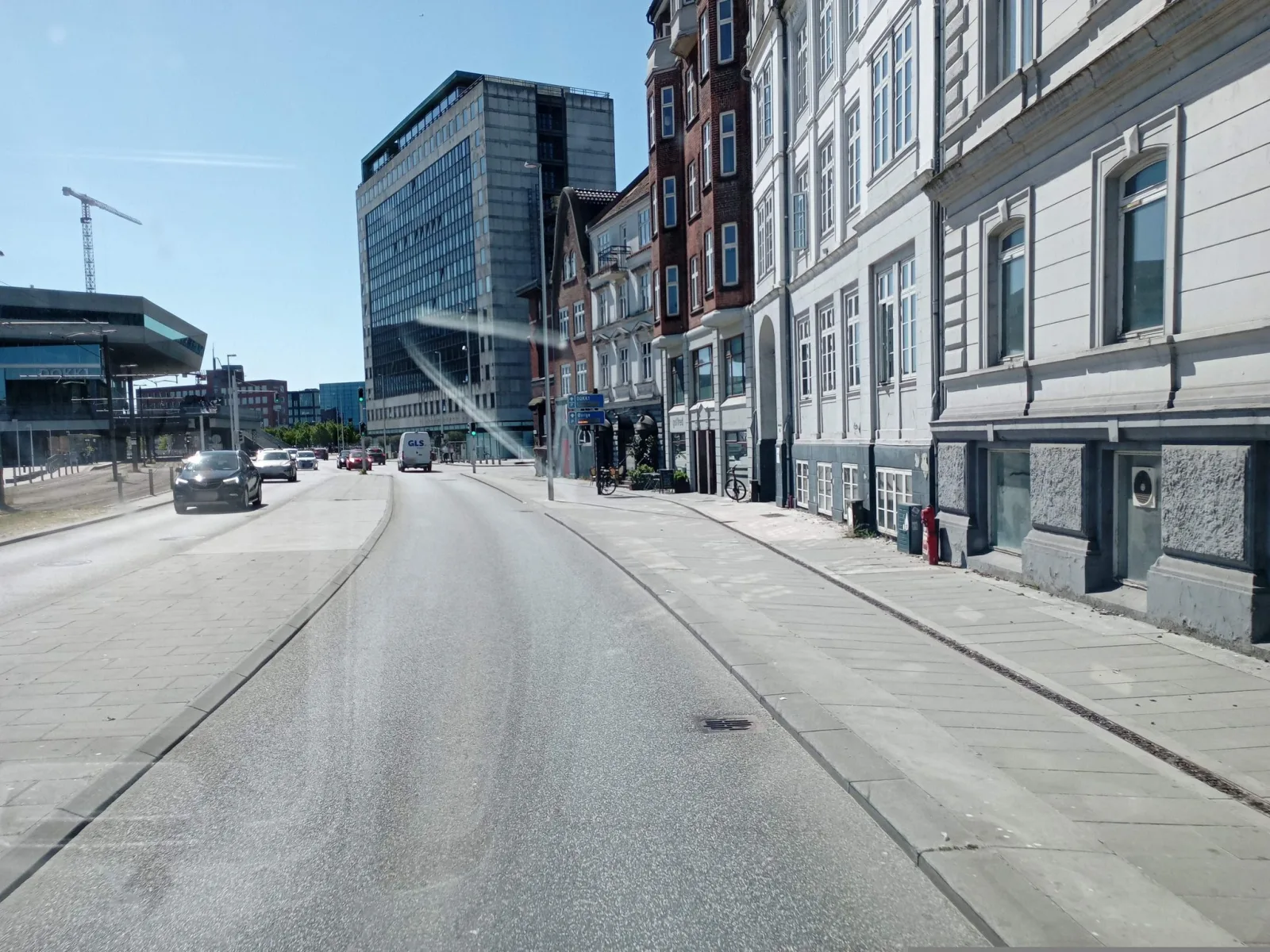 Mapillary-Foto in der Nähe von Madklubben Aarhus