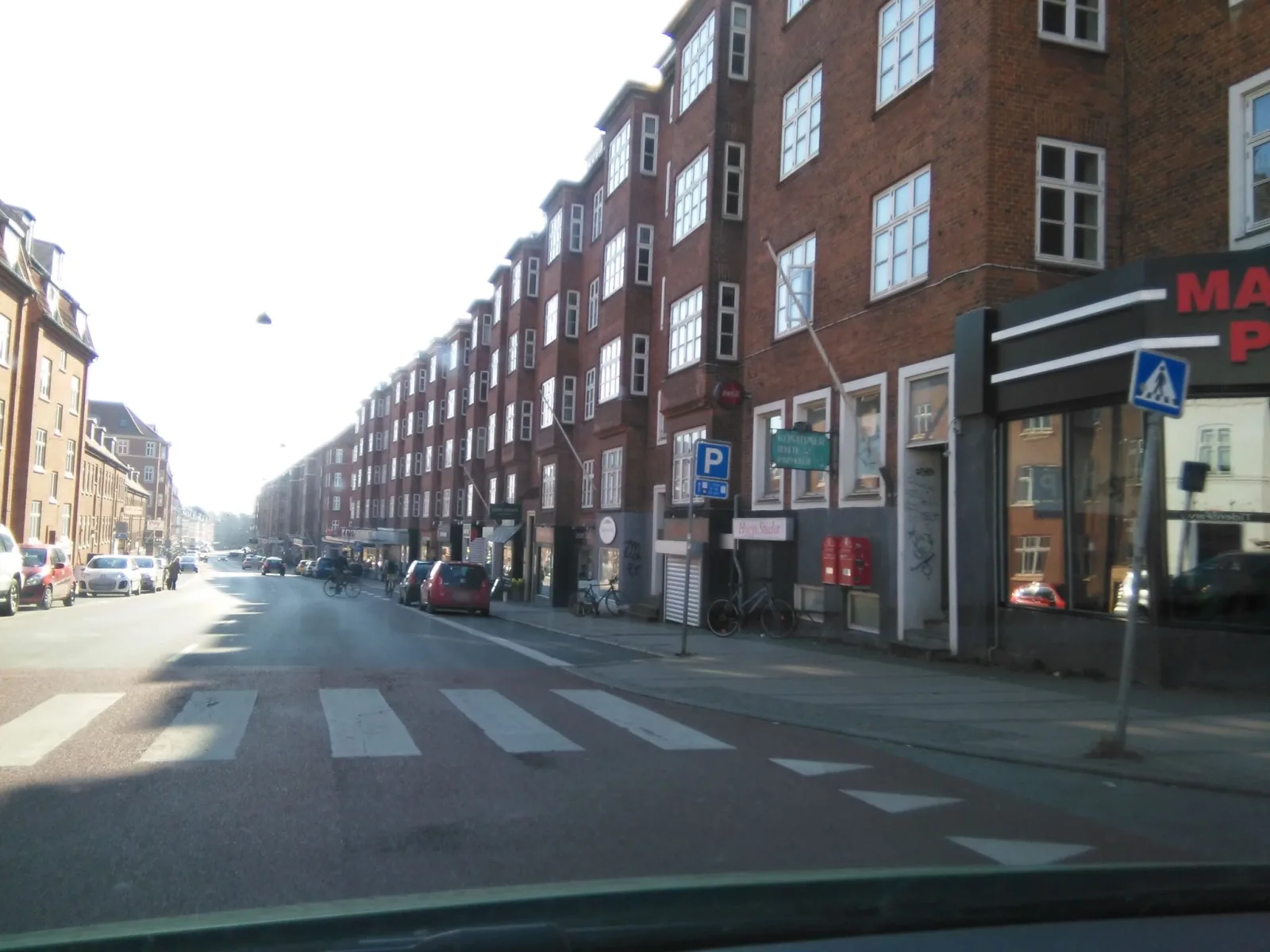 Mapillary-Foto in der Nähe von Markus Pizzaria