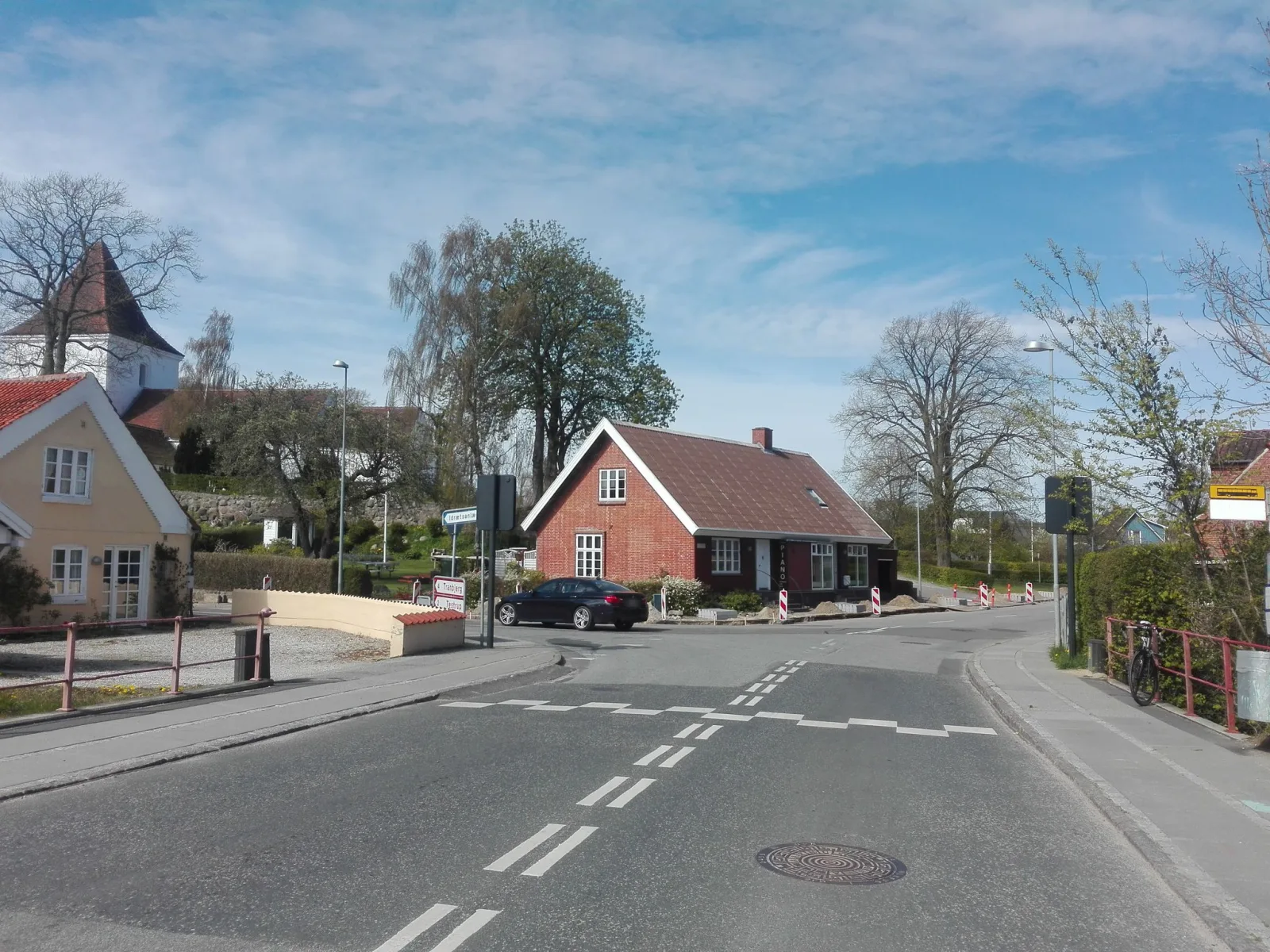 Mapillary-Foto in der Nähe von Mårslet Pizzabar