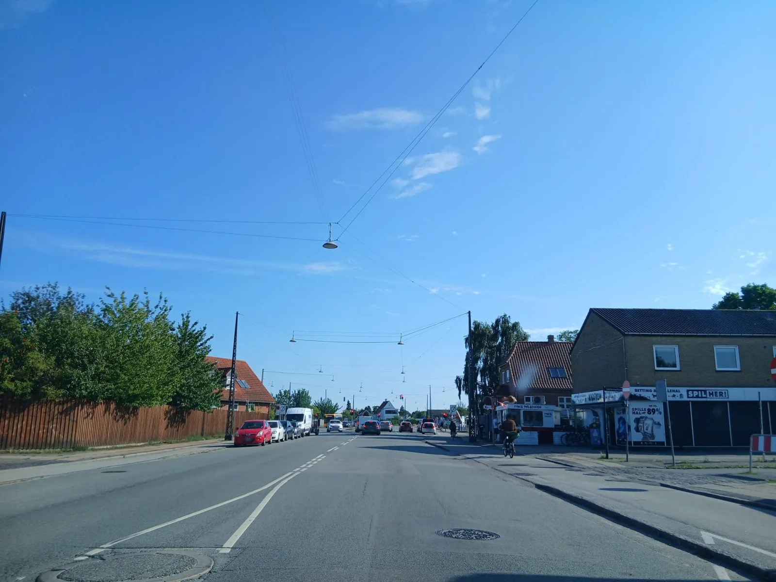 Mapillary-Foto in der Nähe von Fidos Pølsevogn