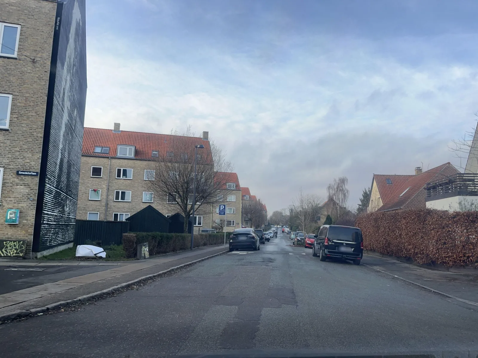Mapillary-foto nær Flere Fugle Bageri