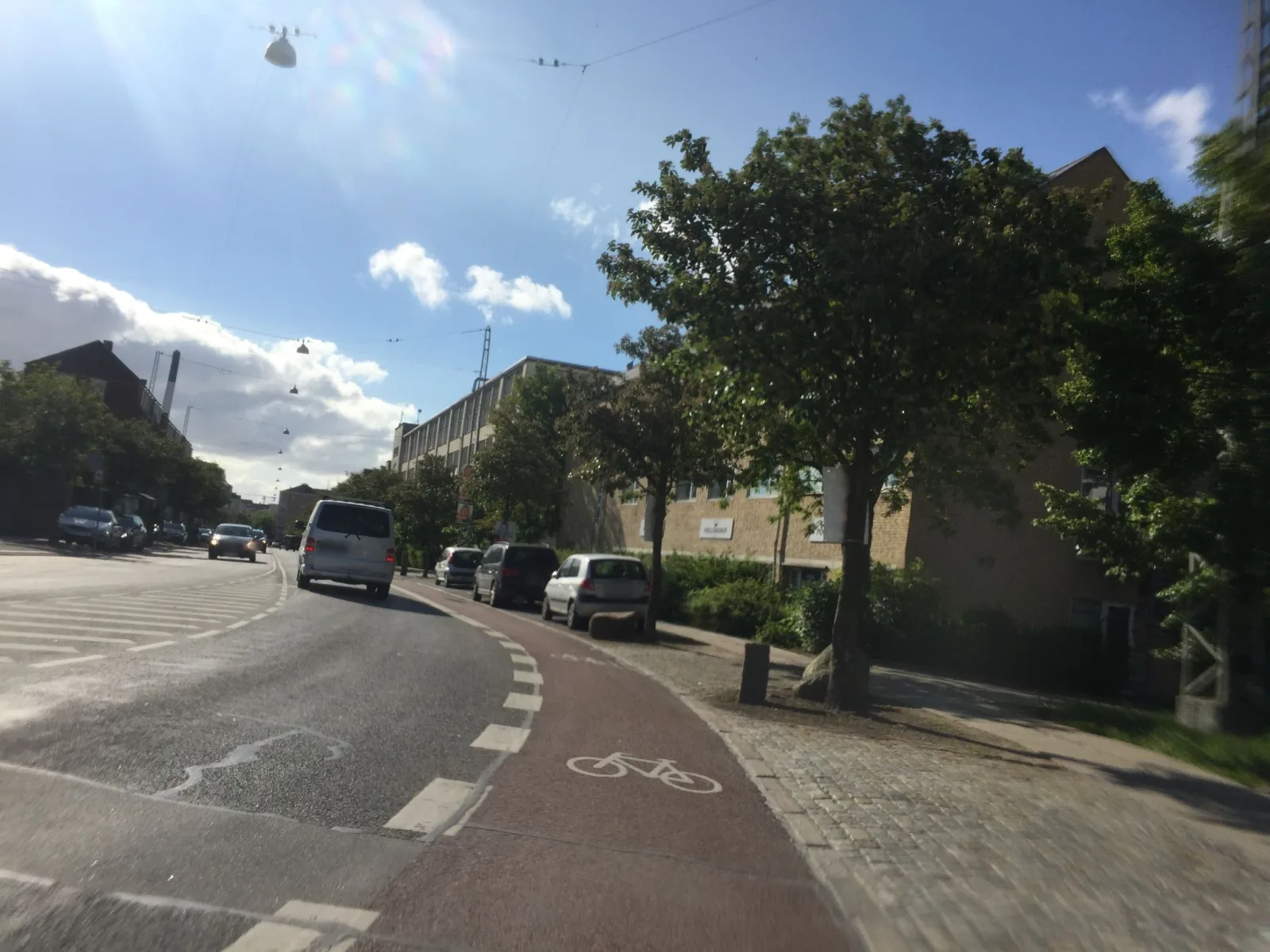 Mapillary-foto nær Flintholm Svømmehal Café Familieområdet