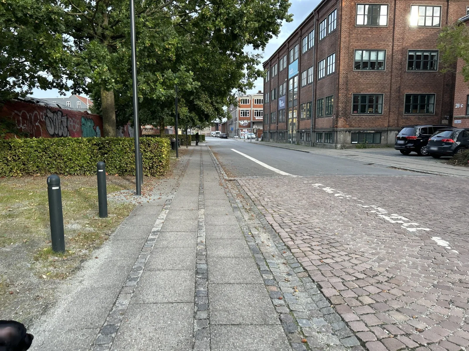 Mapillary-foto nær Odense Designakademi