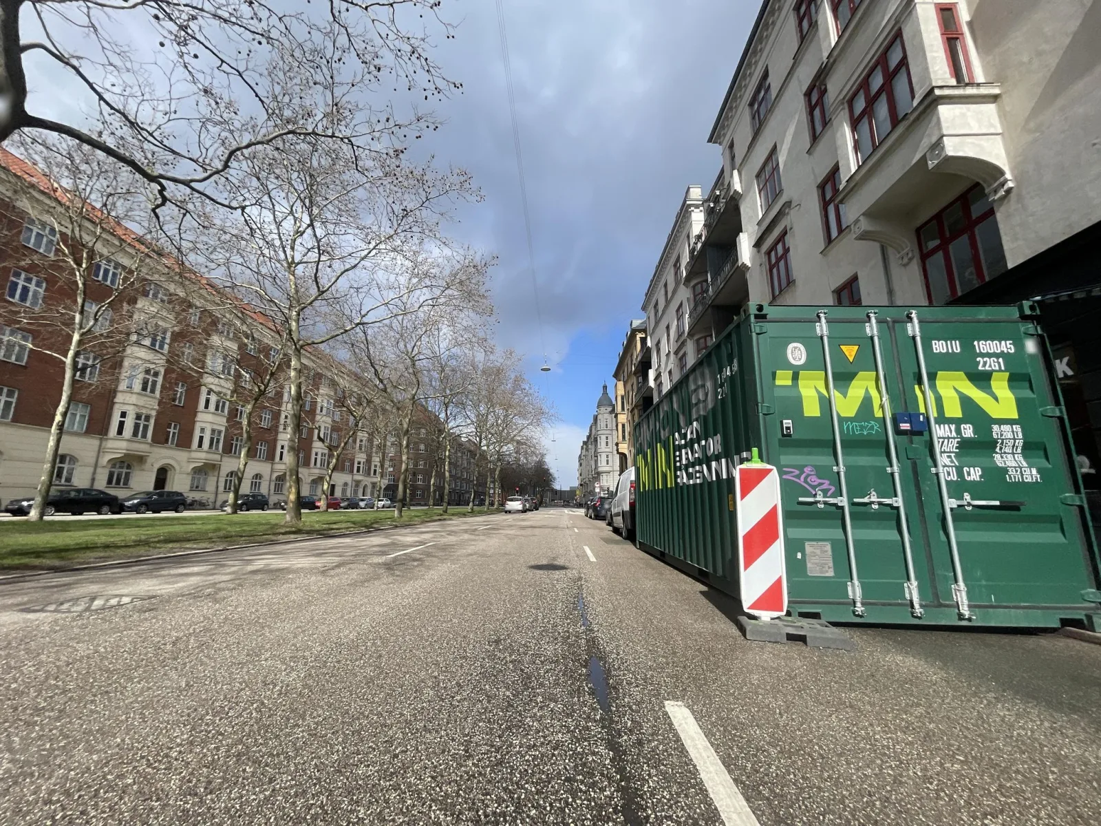 Mapillary-foto nær Frihavns Pizzaria