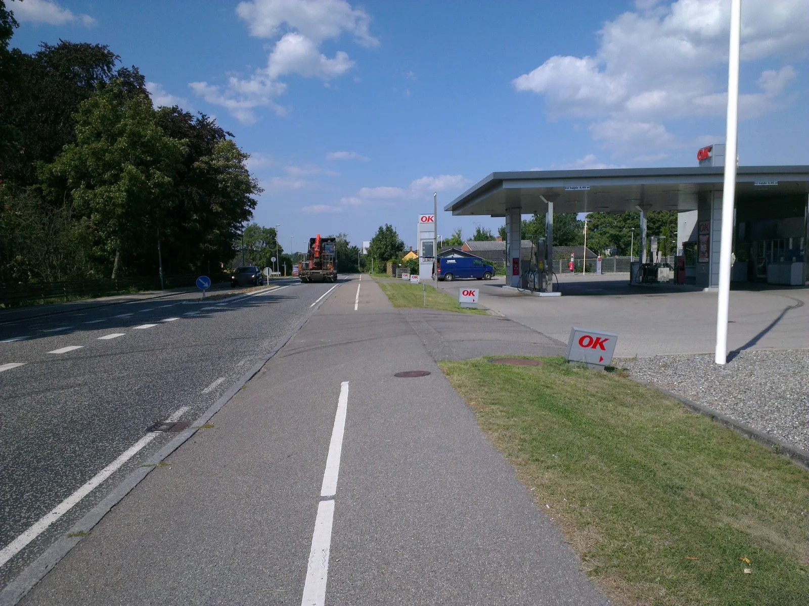 Mapillary-Foto in der Nähe von frokost NU
