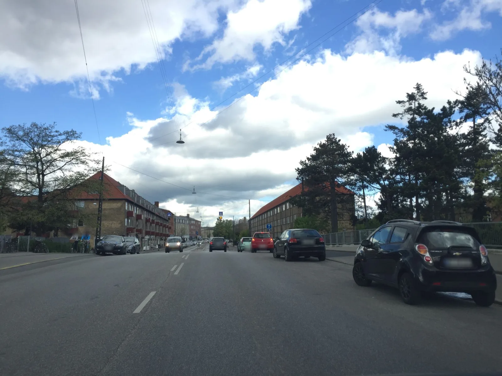 Mapillary-Foto in der Nähe von Fru Jensens Fristelser
