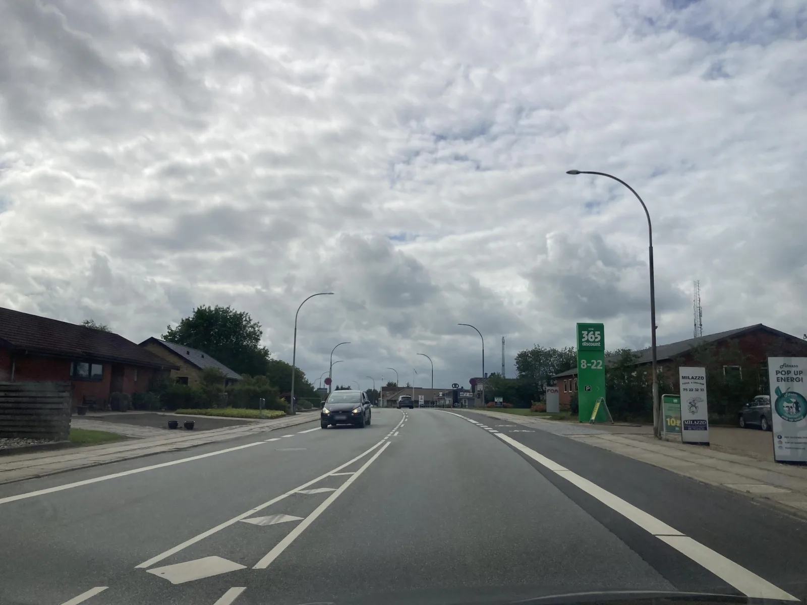 Mapillary-foto nær Papas Pizza