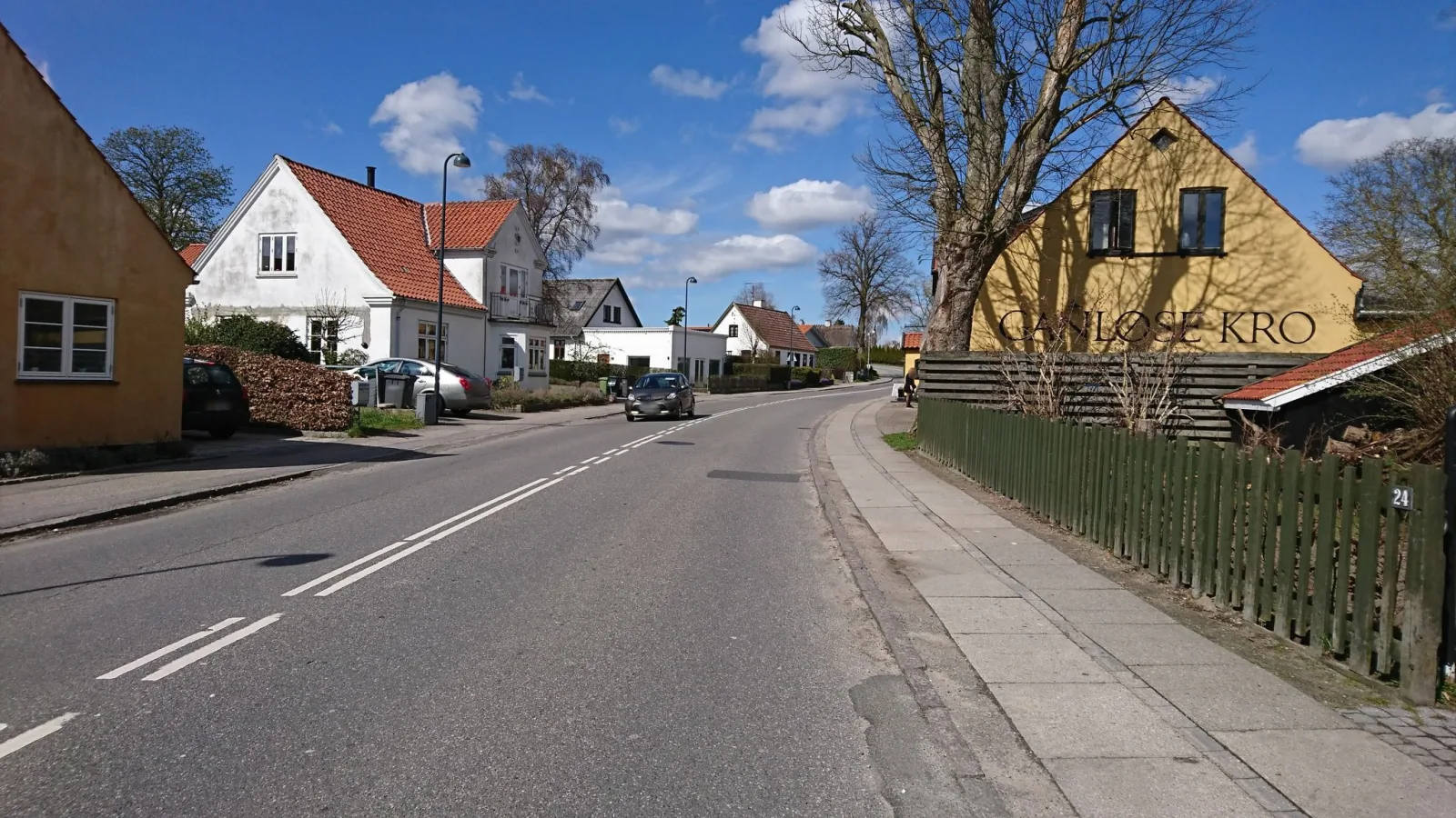 Mapillary-foto nær Ganløse Kro