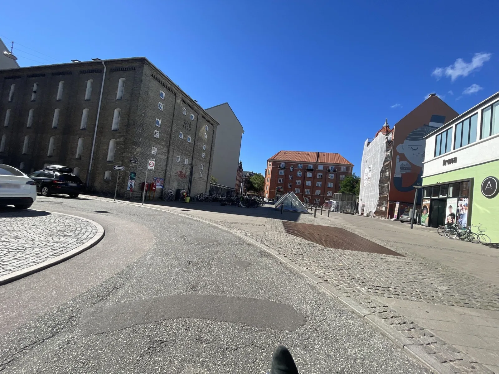 Mapillary-foto nær Gårdhaven Streetfood Amager