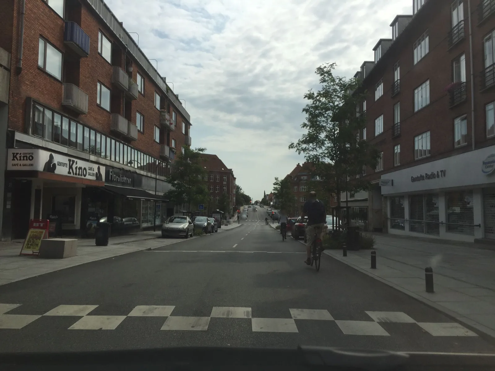 Mapillary-foto nær Gentofte Kino