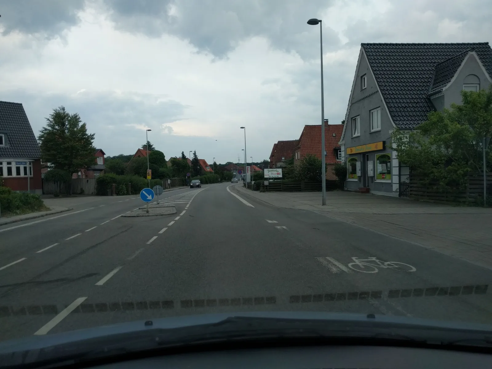 Mapillary-foto nær Pizza Pinocchio