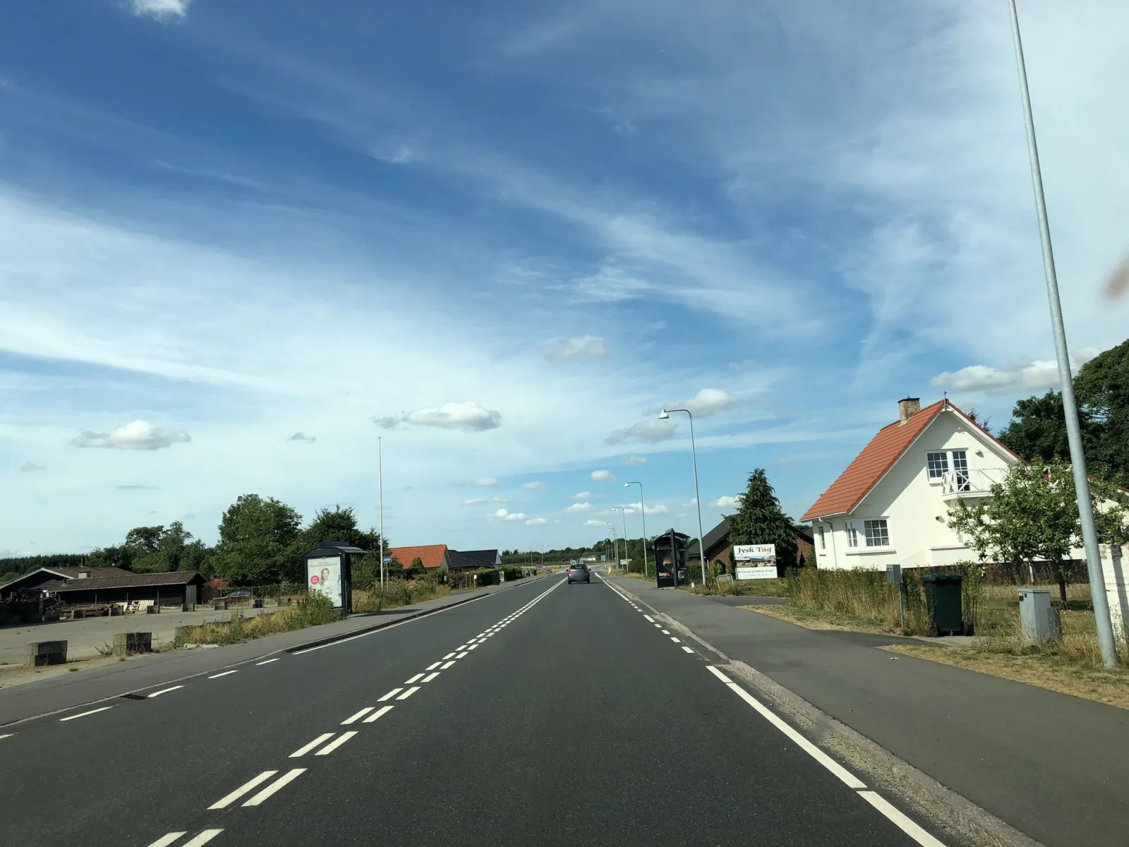 Mapillary-foto nær Pårup Kro