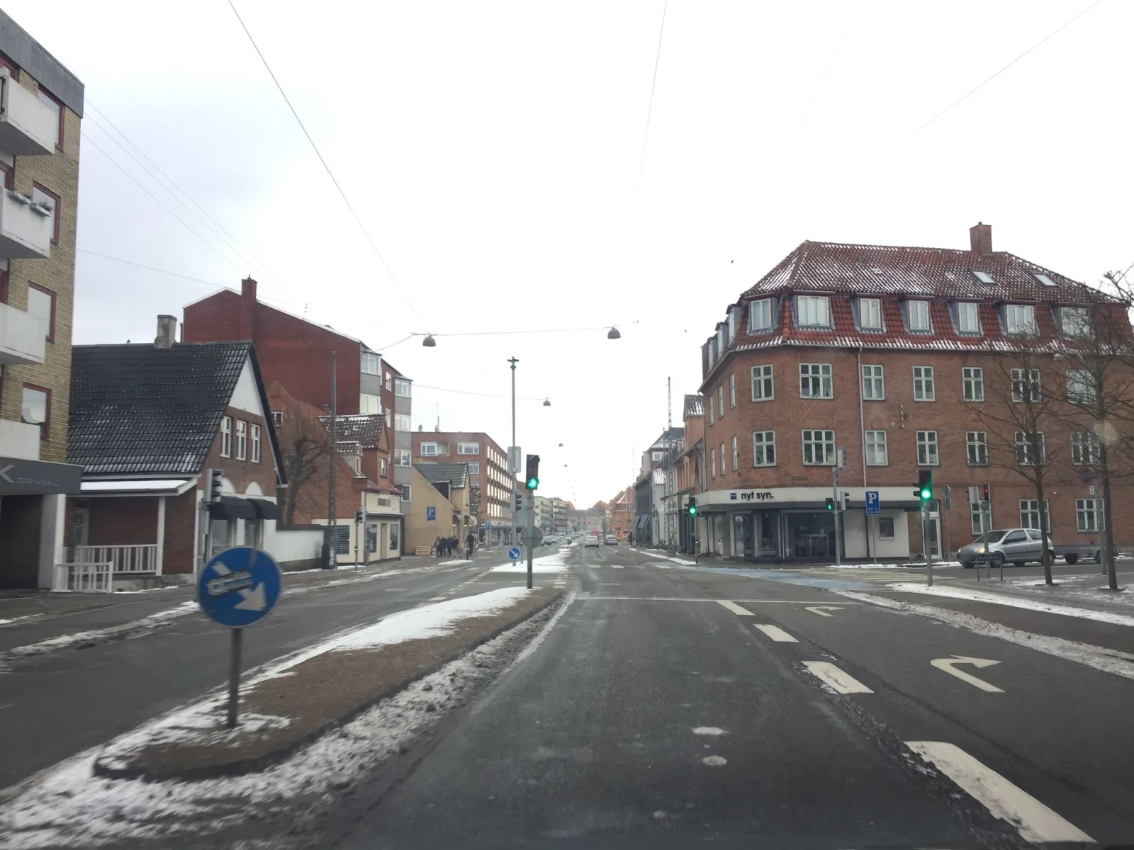 Mapillary-foto nær Green Mango Søborg