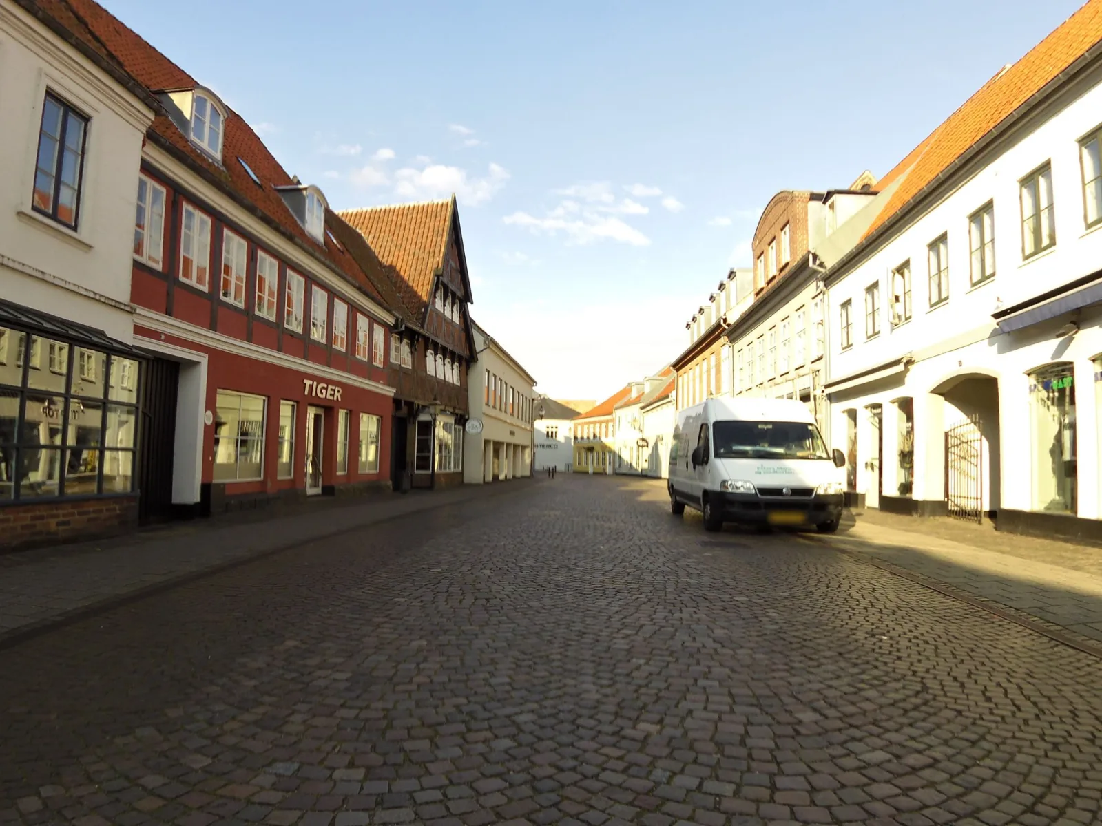 Mapillary-foto nær Postgaarden Ribe