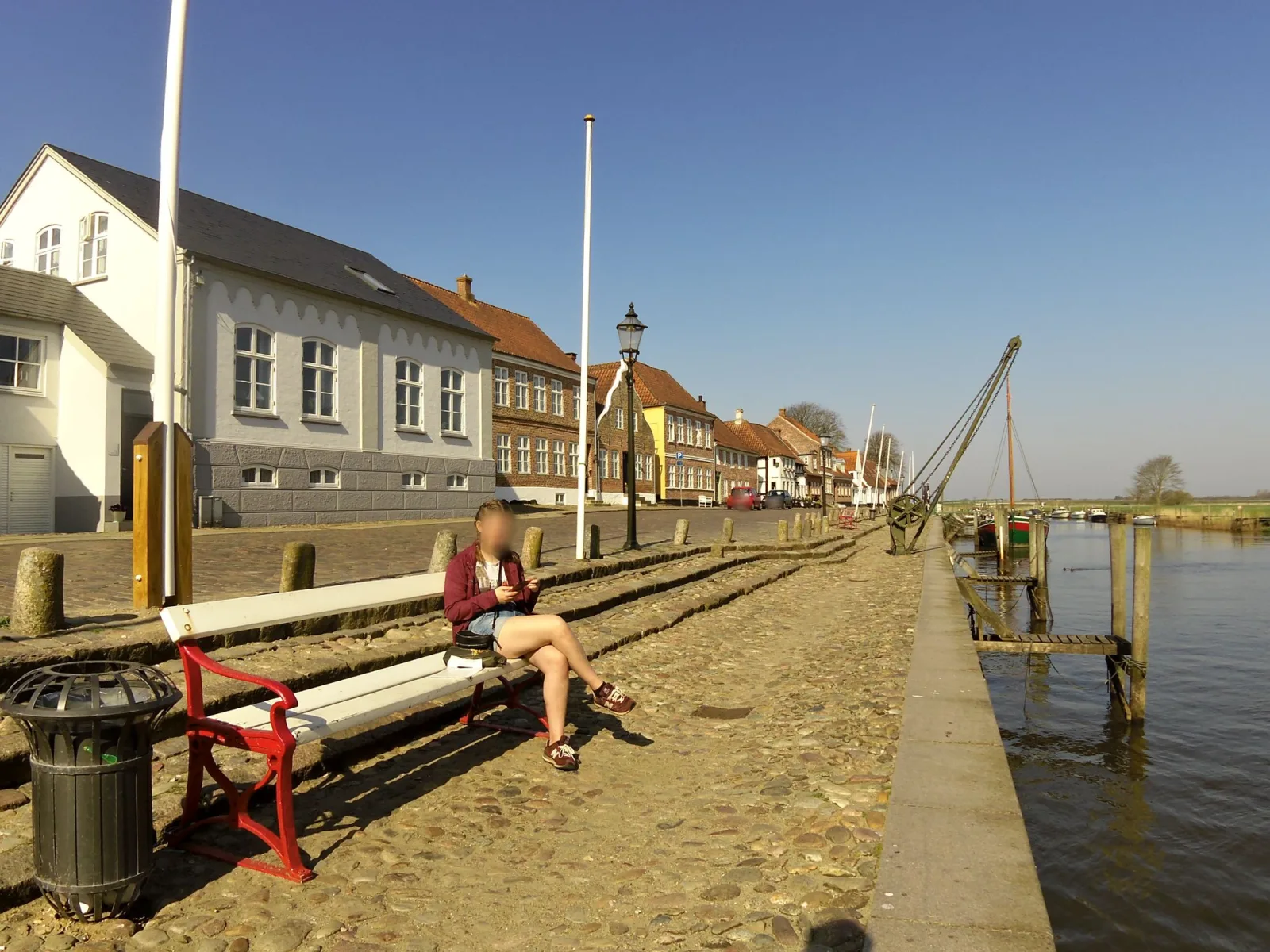 Mapillary-foto nær Quedens Gaard Café