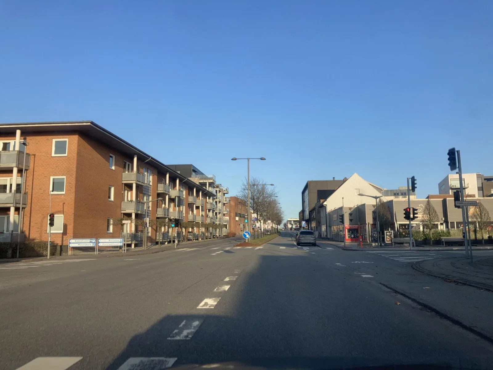 Mapillary-foto nær Pizza & Kebab Huset