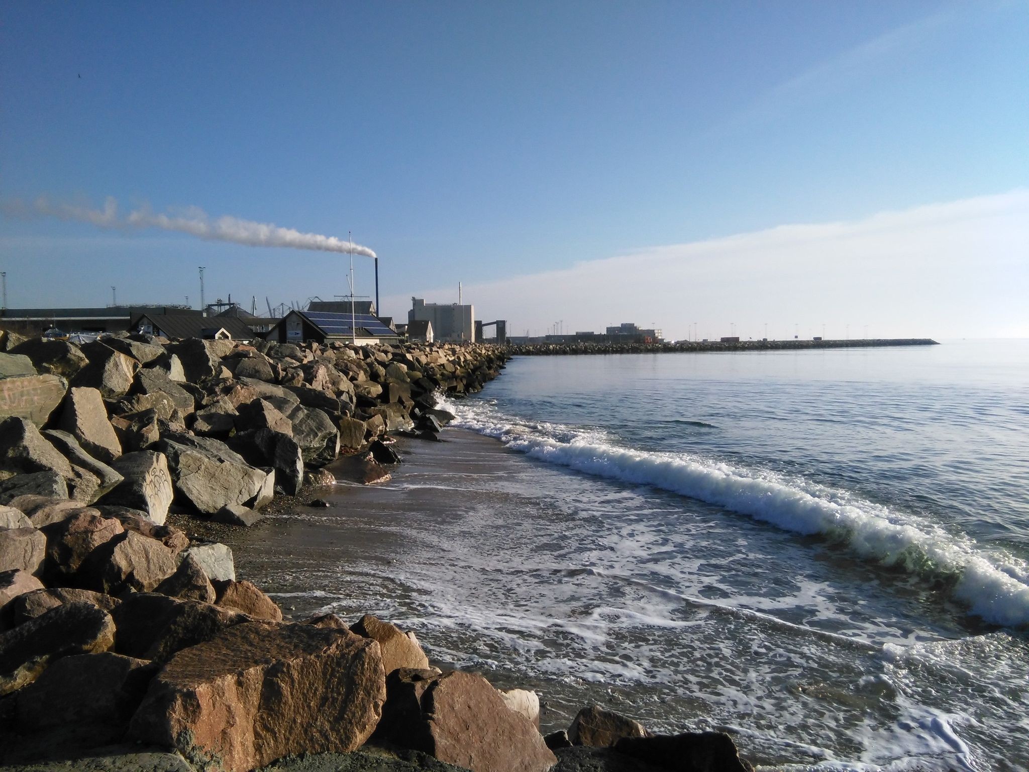 Badegewässer: MARSELISBORG LYSTBÅDEHAVN, ØSTMOLE – Strand- oder Meerblick