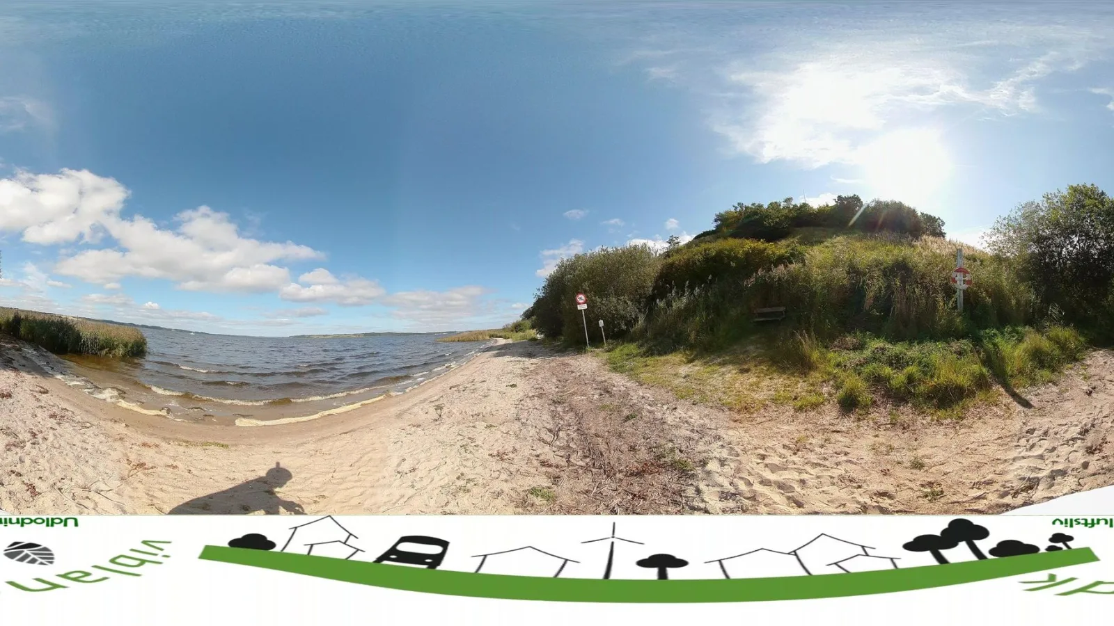 Badegewässer: HJARBÆK FJORD, HJARBÆK STRANDPARK – udsigt til strand eller hav